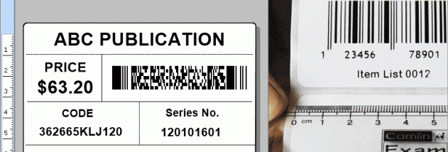 Excel Barcode Labeling for Publishers screenshot