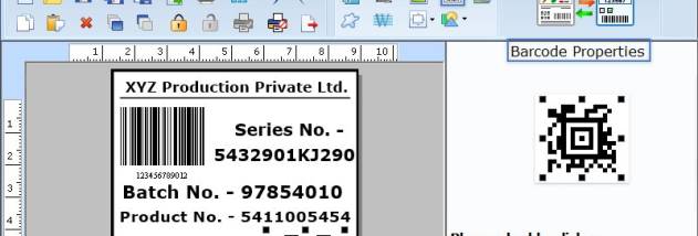 Excel Bulk Barcode Software screenshot