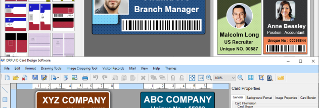 Excel ID Badges Generator Application screenshot