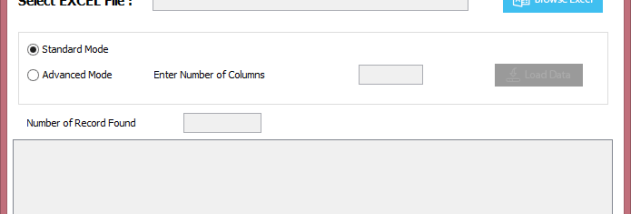 Excel to vCard Converter screenshot