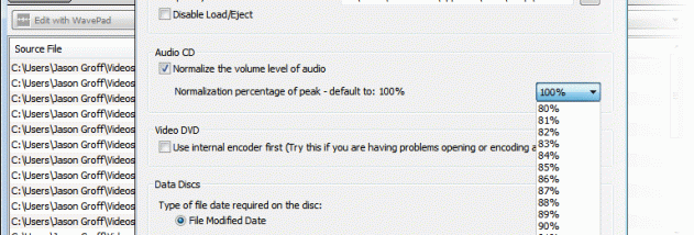 Express Burn Gratis DVD en CD Branden screenshot