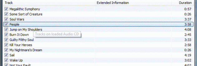 Express Rip Plus CD Ripper screenshot