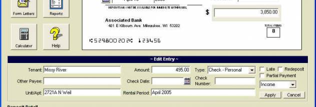 EZ DepositSlip screenshot