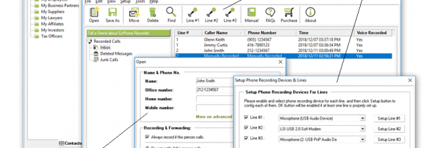 EzPhone Recorder screenshot