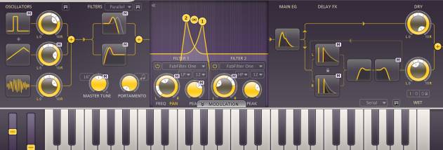 FabFilter Twin x64 screenshot