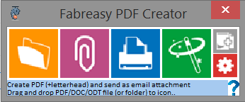 Fabreasy PDF Creator screenshot
