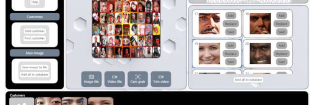 Face Detection CCTV Database screenshot