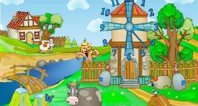 Farm Clock Screensaver screenshot