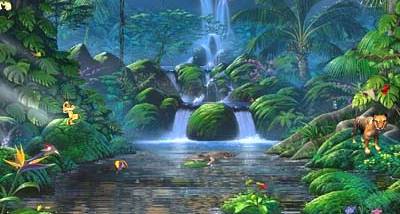 Fascinating Waterfalls Screensaver screenshot