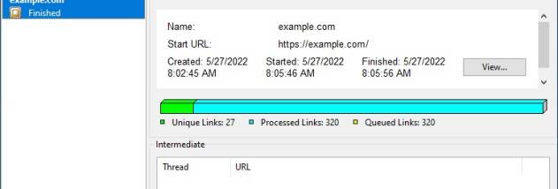 Website Link Checker screenshot