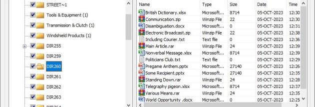 FAT Hard Disk Undelete Software screenshot