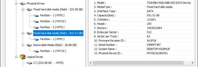 FAT Recovery Software screenshot