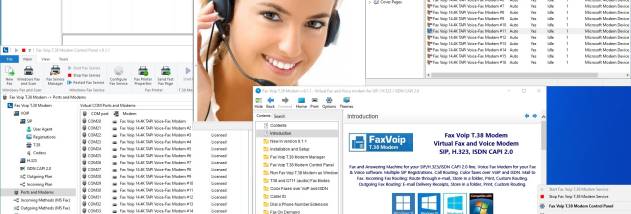 Fax Voip T.38 Modem screenshot