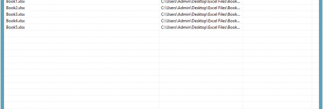 File Binder for Excel screenshot
