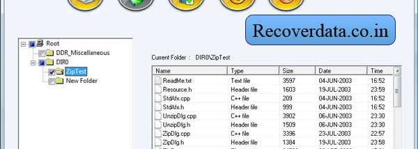 Data Recovery Software screenshot