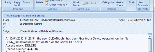 FileAudit screenshot