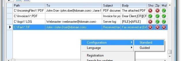 FileInMail screenshot