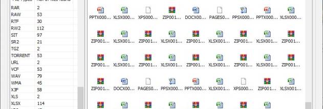Files Restore Software screenshot