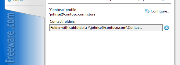 Find Unused Contacts for Outlook screenshot