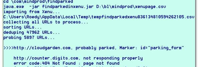 FindParked screenshot