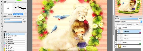 FireAlpaca screenshot