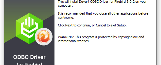 Firebird ODBC Driver by Devart screenshot