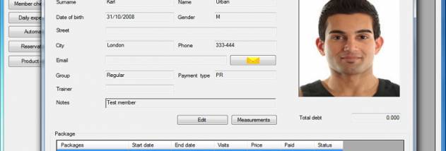 Fitness manager PLUS screenshot