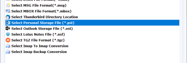 FixVare PST to PDF Converter screenshot