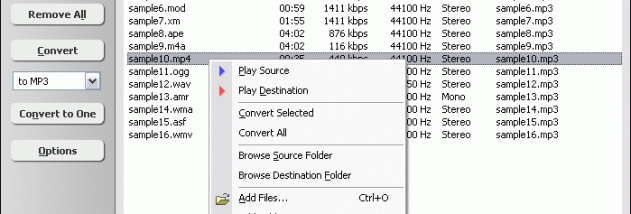 FLAC MP3 Converter screenshot