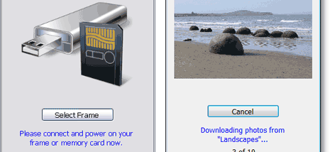 Flickr2Frame screenshot