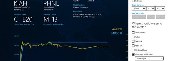 FlightAware screenshot