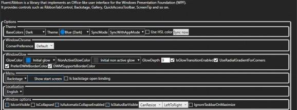 Fluent Ribbon Control Suite screenshot