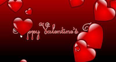 Flying Hearts Screensaver screenshot