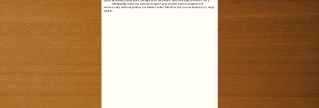 FocusWriter screenshot