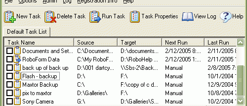 FolderClone Professional Edition screenshot