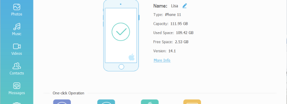 FoneLab HyperTrans screenshot