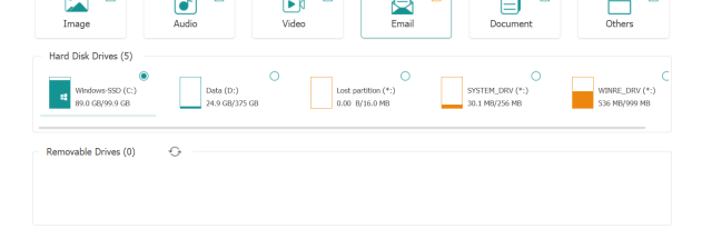 FonePaw Data Recovery screenshot