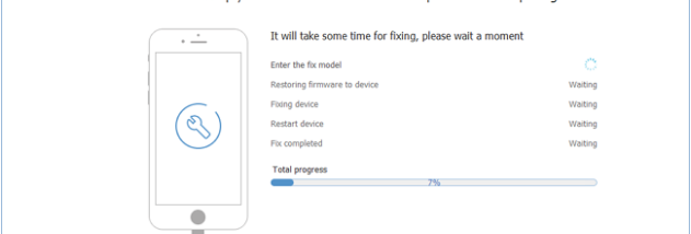 FonePaw iOS System Recovery screenshot