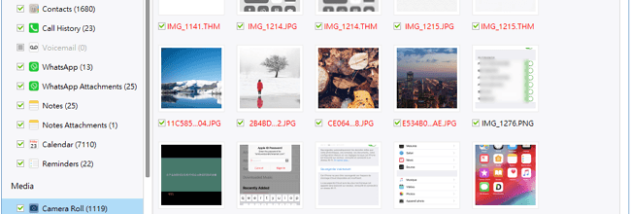 FonePaw iPhone Data Recovery screenshot