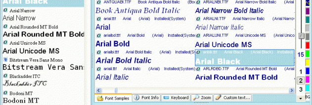 FontExplorerL.M. screenshot