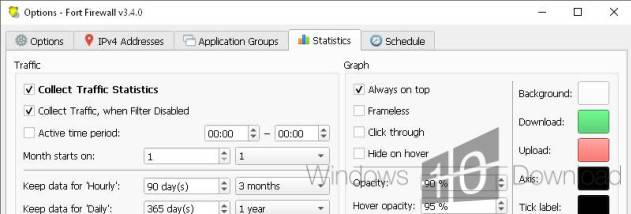 Fort Firewall screenshot