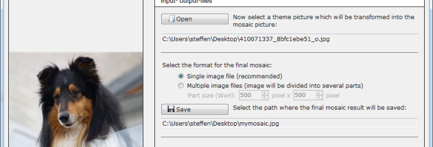 Foto-Mosaik-Edda Portable screenshot