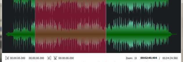 Free Audio Editor screenshot