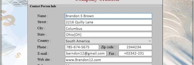 Free Barcode Accounting Software screenshot
