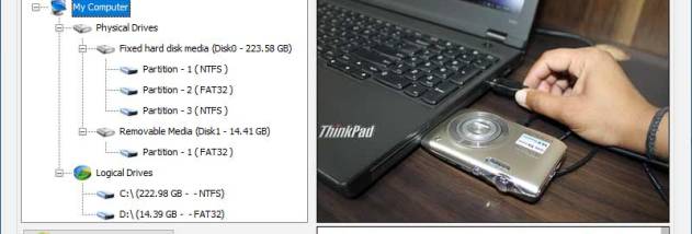 Free Deleted Photos/Videos Recovery Tool screenshot