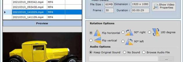 Free Download Video Rotation App screenshot
