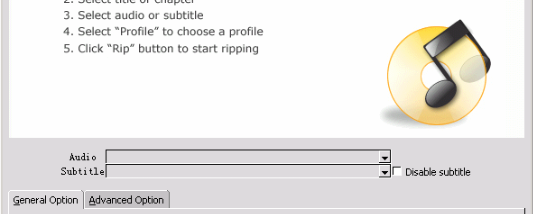 Free DVD Audio Ripper screenshot