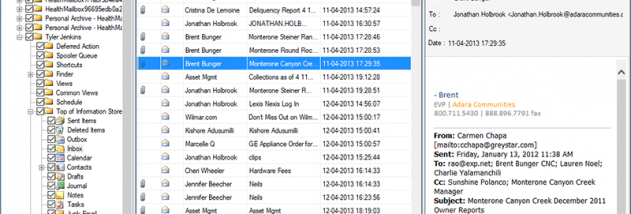Free EDB to PST Converter screenshot