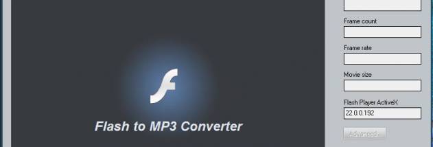 Free Flash to MP3 Converter screenshot