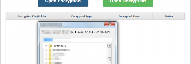 Free Folder Password Lock screenshot